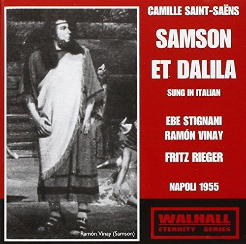 the album cover for Vinay - Samson Et Dalila
