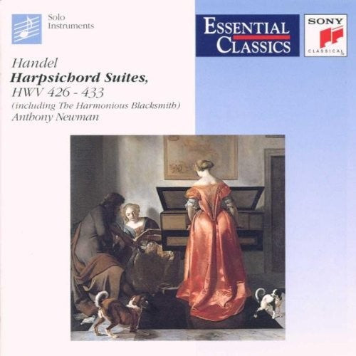 the album cover for Newman - Harpsichord Suites