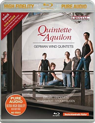 Quintette Aquilon - German Wind Quintets - Blu-ray Audio