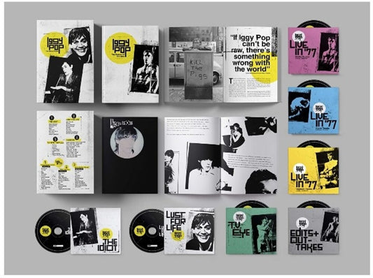the album cover for Iggy Pop - The Bowie Years [7-CD Box Set]