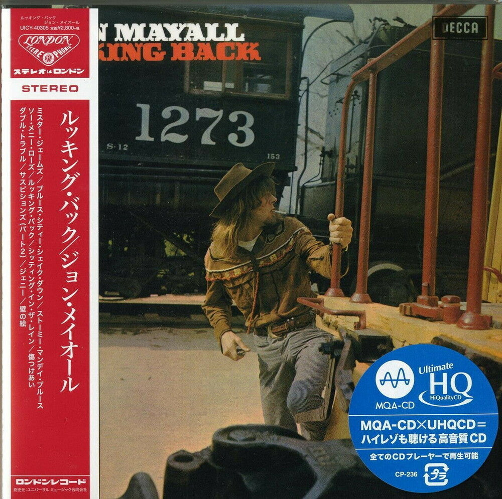 the album cover for John Mayall - Looking Back (Remastered UHQCD - Paper Sleeve) [Import]