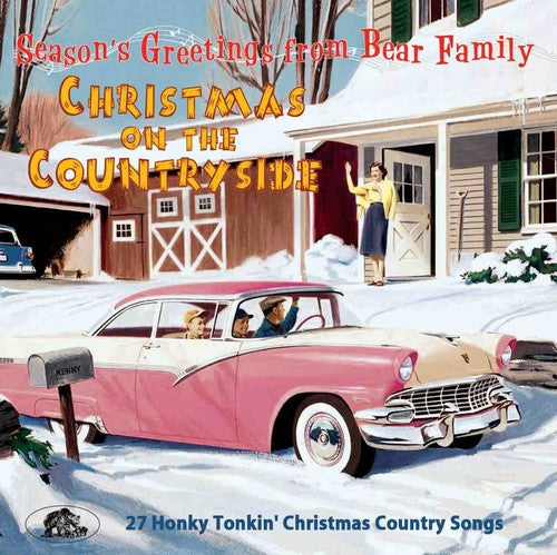Christmas On The Countryside: 27 Honky Tonkin' Christmas Country Songs Music CD