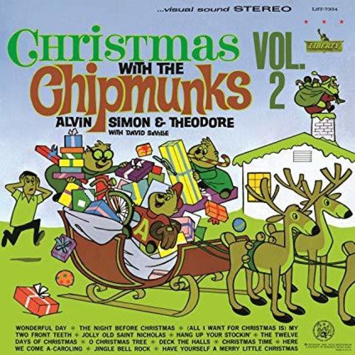Christmas With The Chipmunks 2 / Various - Christmas With The Chipmunks, Vol. 2 (Various Artists) [LP] Vinyl Record