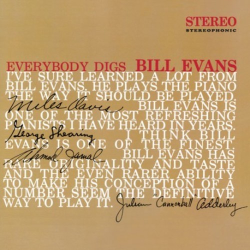 Bill Evans - Everybody Digs Bill Evans [Red] Vinyl Record