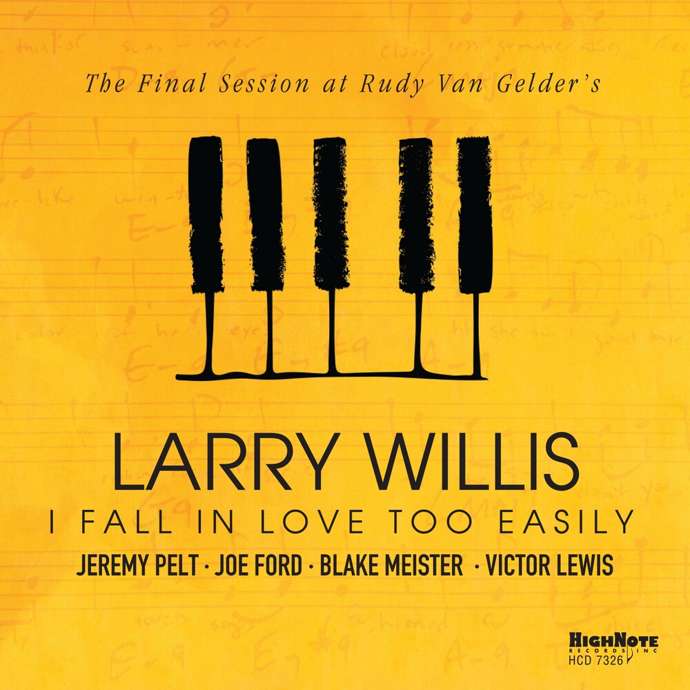 the album cover for Larry Willis - I Fall In Love Too Easily