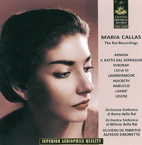 Callas / Simonetto - Callas - Music CD