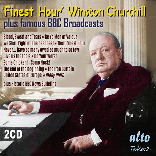 Finest Hour Winston Churchill's Greatest Speeches Music CD