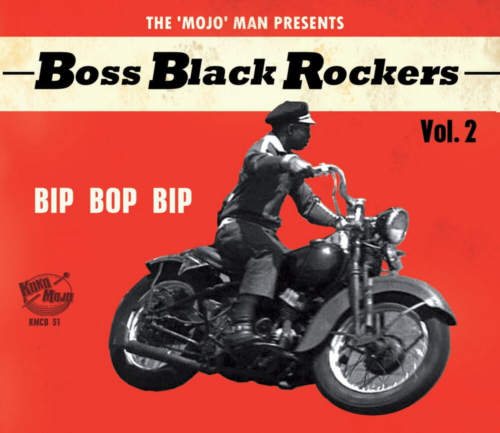 the album cover for Boss Black Rockers 2 Bip Bop Bip / Various - Boss Black Rockers 2 Bip Bop Bip (Various Artists)