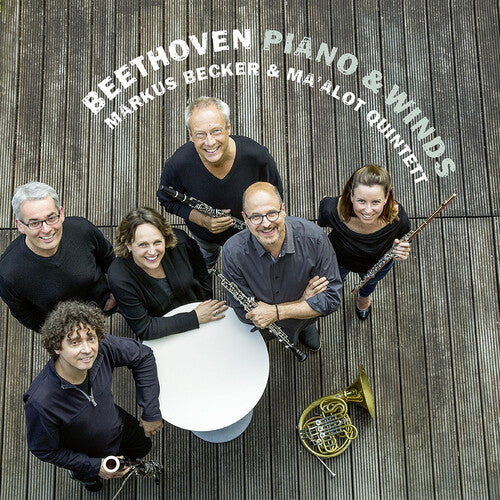 Beethoven / Becker / Ma'alot Quintett - Piano & Winds - Music CD