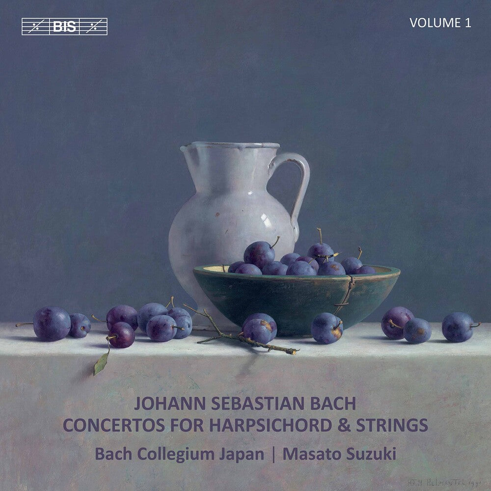 the album cover for J Bach S / Suzuki / Bach Collegium Japan - Concertos for Harpsichord 1