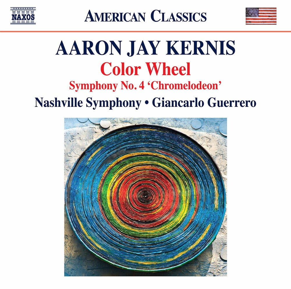 the album cover for Kernis / Nashville Symphony / Guerrero - Color Wheel