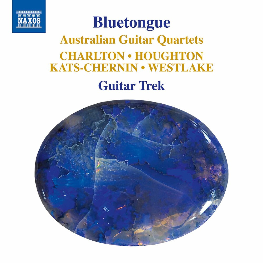 the album cover for Charlton / Guitar Trek - Bluetongue