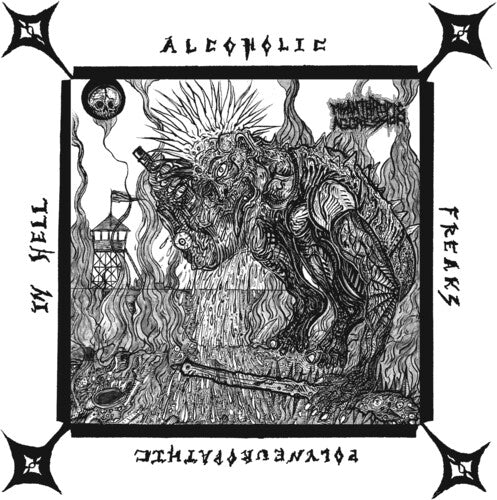 Misanthropic Aggression - Alcoholic Polyneuropathic Freaks In Hell Vinyl Record