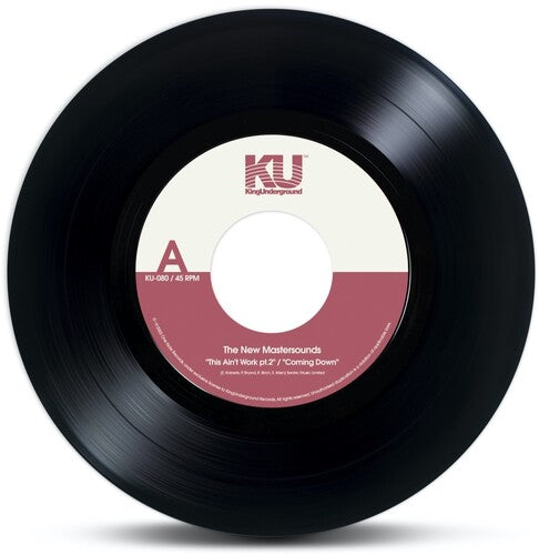 The New Mastersounds - This Ain't Work Pt. 2 [7-inch] Vinyl Record