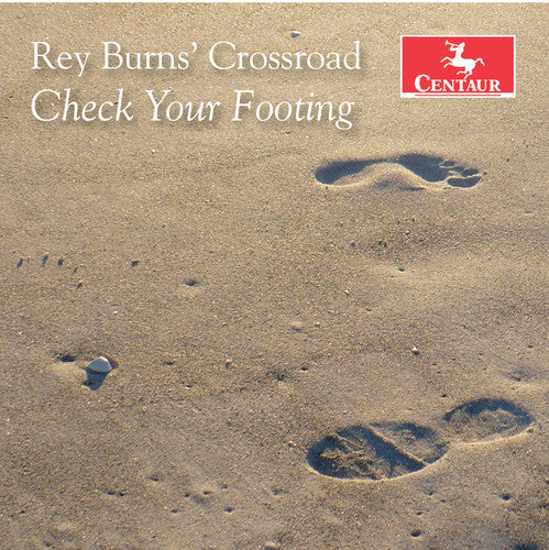 the album cover for Red Burns Crossroad Check Your Footing / Various - Red Burns Crossroad: Check Your Footing