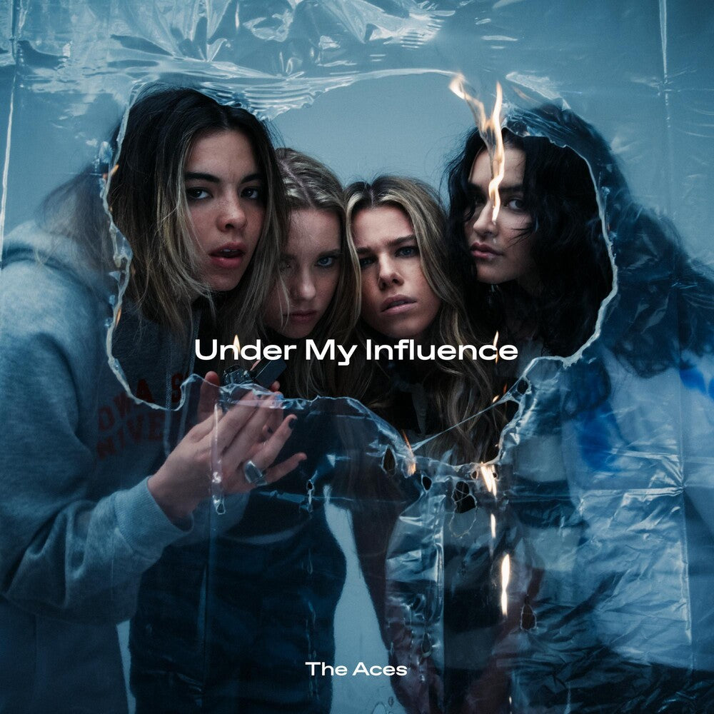 the album cover for The Aces - Under My Influence