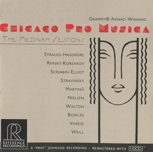 the album cover for Chicago Pro Musica - Medinah Sessions