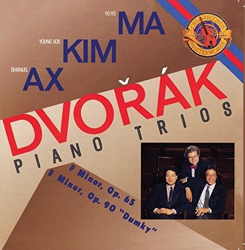 the album cover for Ma / Ax - Piano Trio