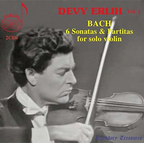 Bach,j.s. / Erlih - 6 Sonatas & Partitas For Solo Violin - Music CD
