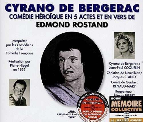 the album cover for Edmond Rostan - Cyrano de Bergerac