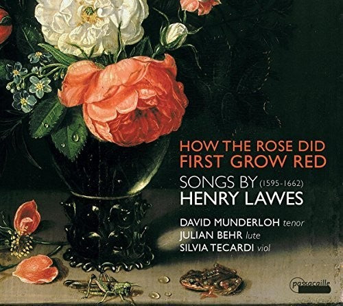 the album cover for Lawes / David Munderloh / Tecardi - How Did the Rose First Grow Red