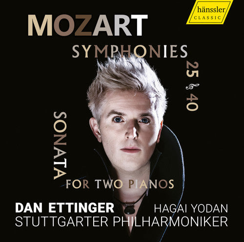 the album cover for Mozart / Stuttgarter Philharmoniker / Yodan - Symphonies 25 & 40