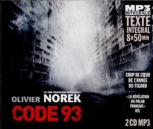 the album cover for Olivier Norek - Code 93