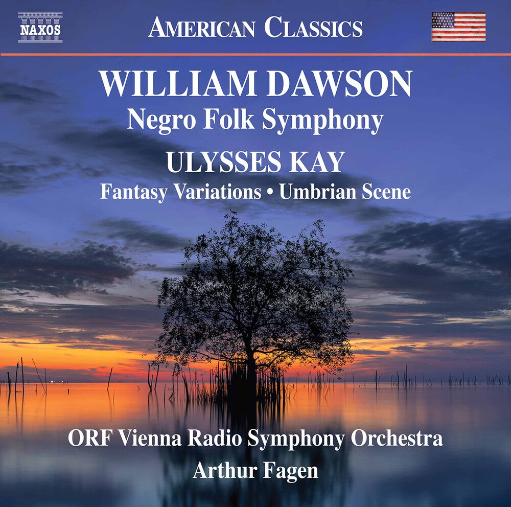 the album cover for Dawson / Orf Vienna Radio Symphony Orch / Fagen - Negro Folk Symphony