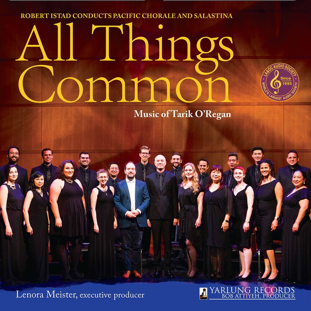 the album cover for Oregan / Pacific Chorale / Istad - All Things Common