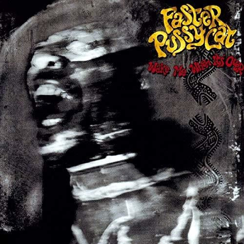 the album cover for Faster Pussycat - Wake Me When It's Over