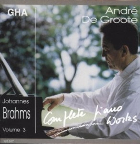 Brahms / Groote - Groote Plays Brahms - Music CD