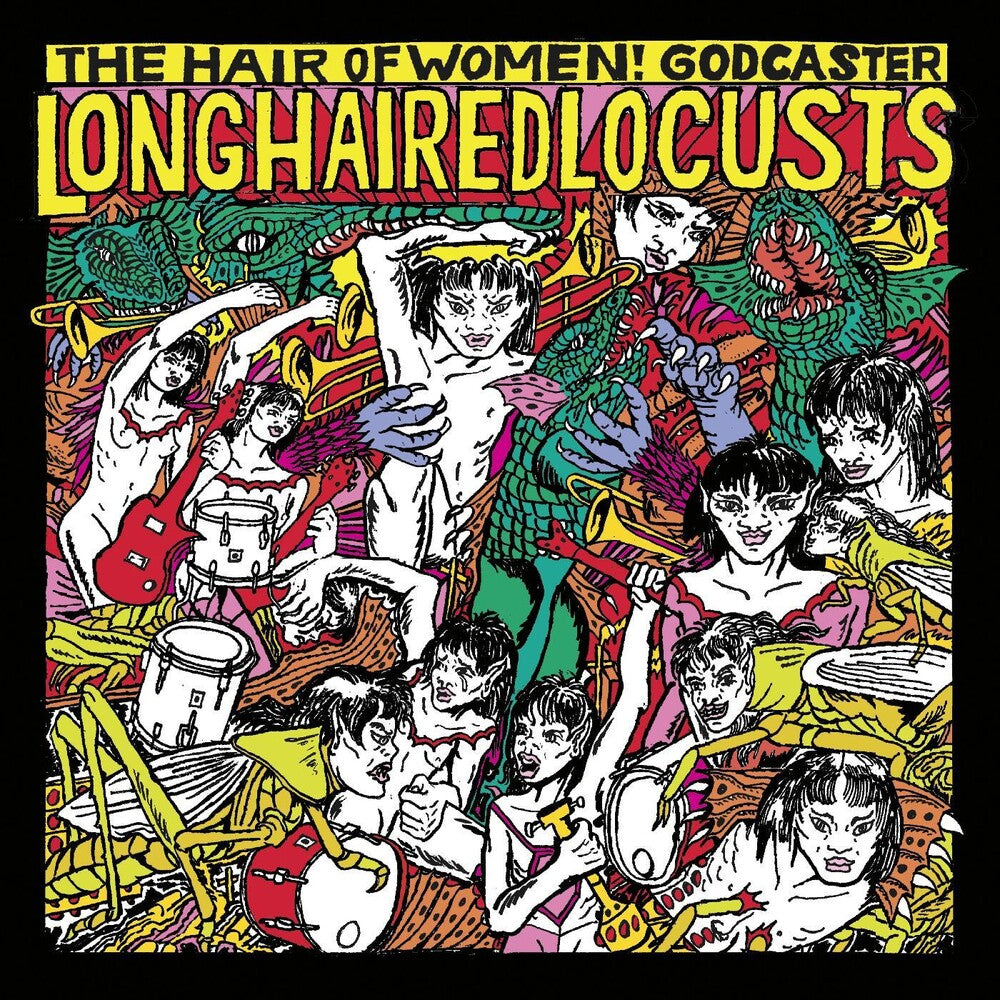 Godcaster - Long Haired Locusts [LP] Vinyl Record