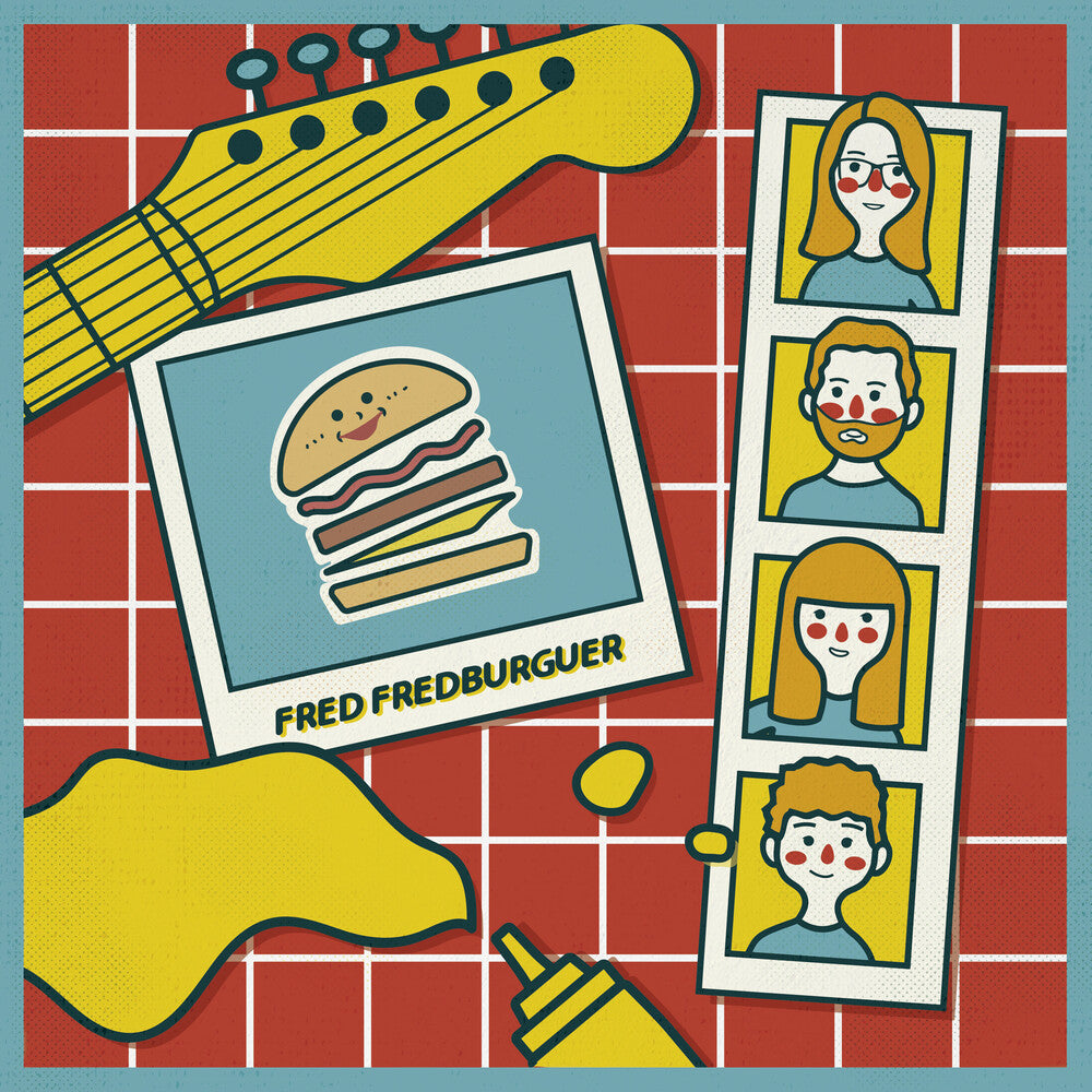 Fred Fredburguer - Fred Fredburguer (10in) (Blue) [Limited Edition] [Download Included] Vinyl Record