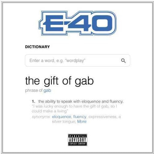 E-40 - Gift Of Gab - Music CD