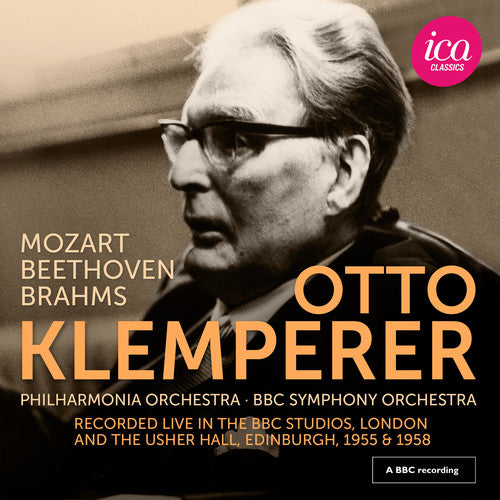 the album cover for Beethoven / Klemperer - Mozart / Beethoven / Brahms