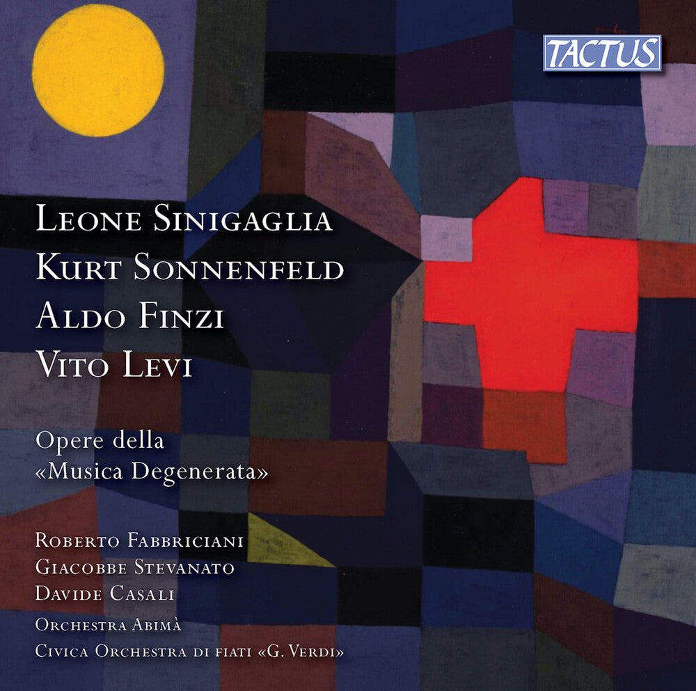 the album cover for Finzi / Fabbriciani - Opere Della Musica Degenerata
