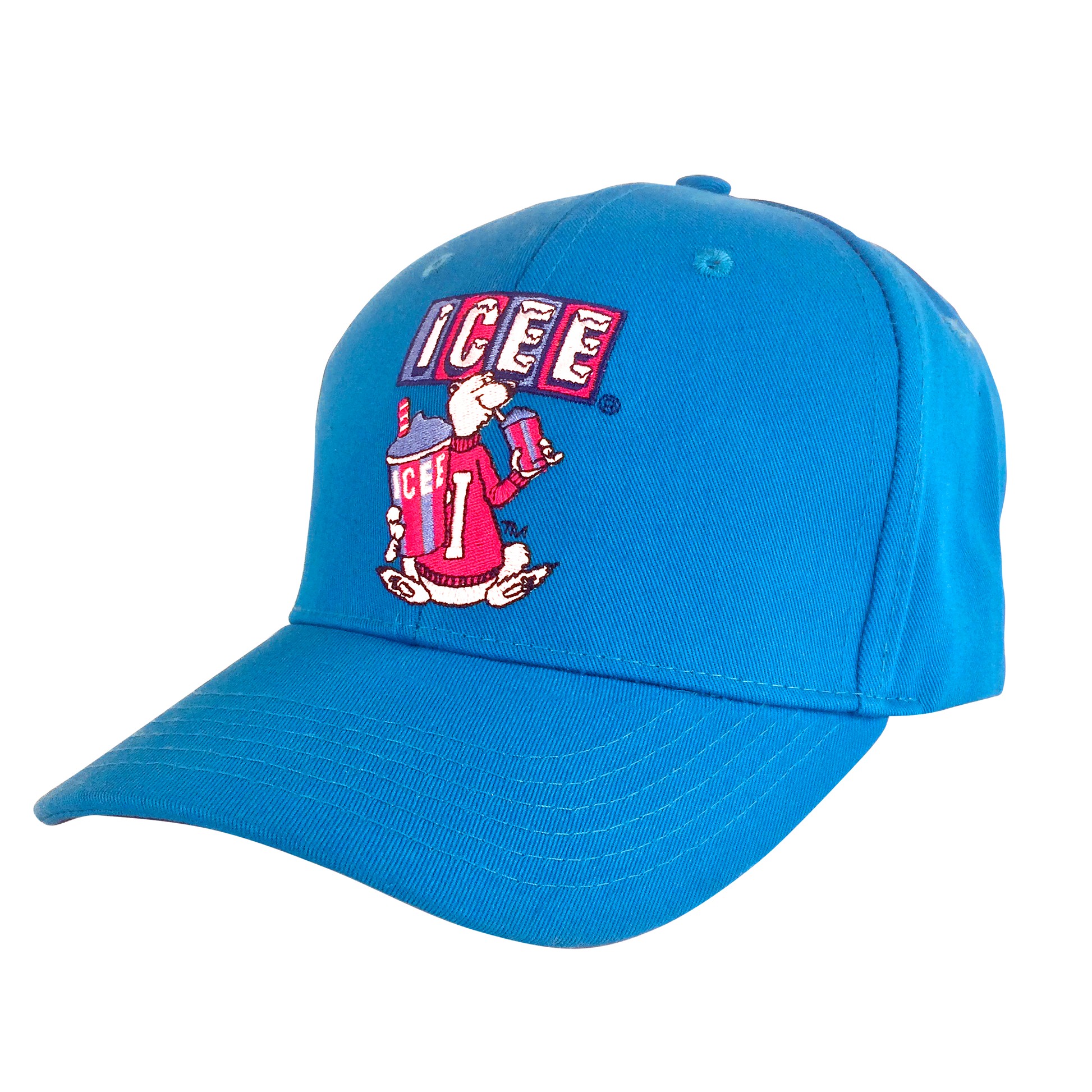 ICEE Polar Bear Hat Officially Licensed - Cerulean Blue