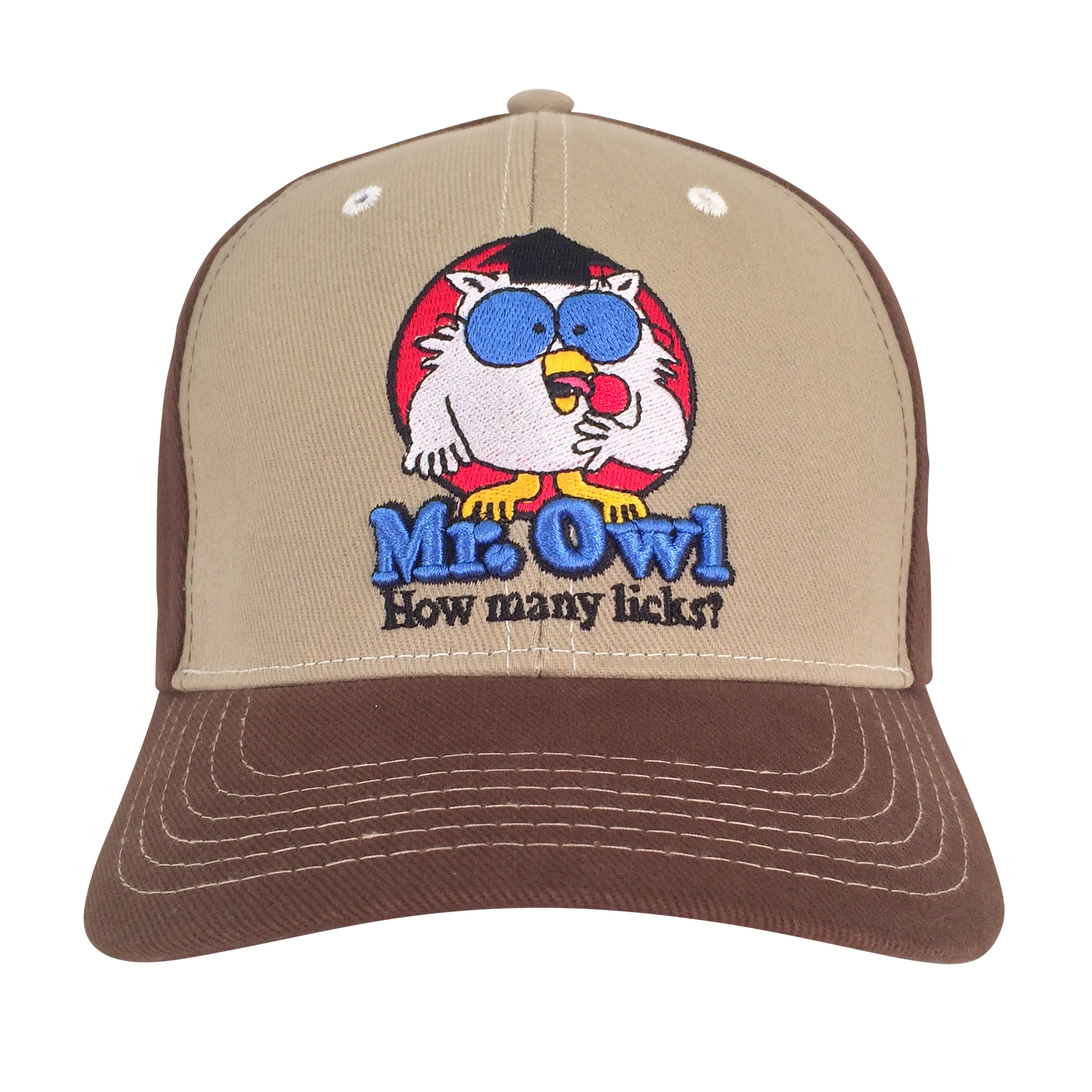 Mr Owl How Many Licks Hat Officially Licensed - Tan and Brown