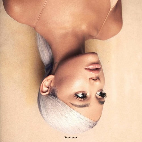 the album cover for Ariana Grande - Sweetener [Import LP]