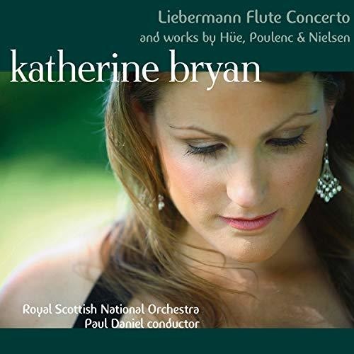 the album cover for Liebermann Flute Concerto & Works / Various - Liebermann Flute Concerto & Works