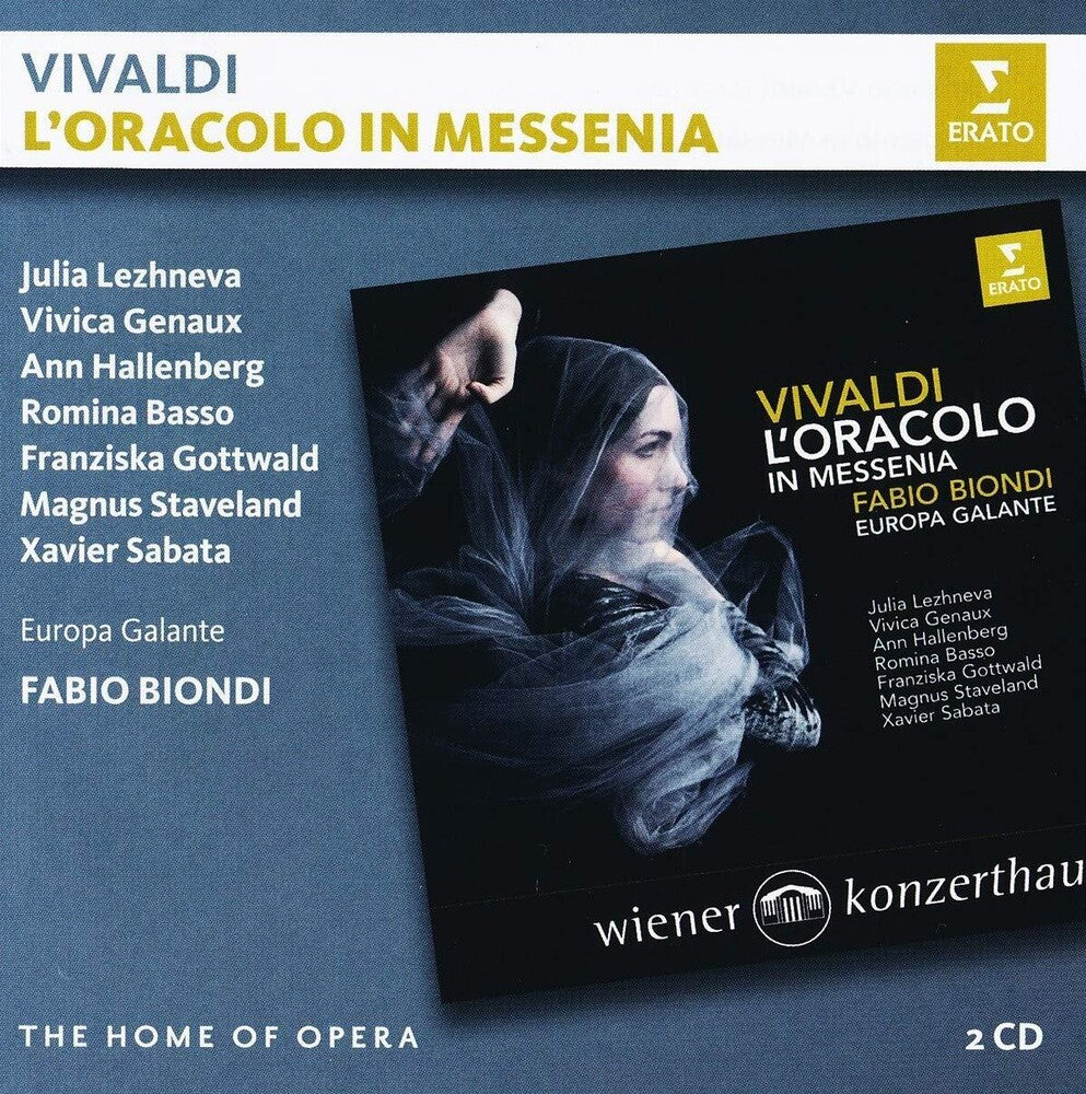 the album cover for Vivaldi / Fabio Biondi - Vivaldi: L'oracolo In Messenia [Limited Edition] (Fra)