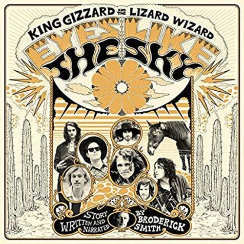 the album cover for King Gizzard & The Lizard Wizard - Eyes Likes The Sky