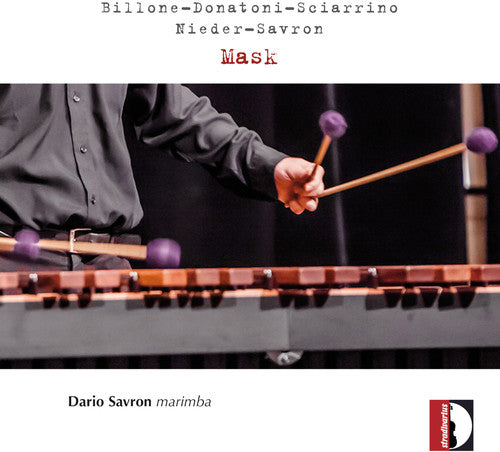 the album cover for Billone / Savron - Mask