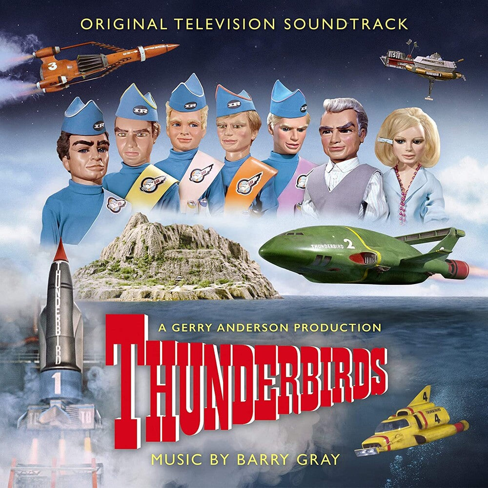 Barry Gray Blue Colv Gate - Thunderbirds / O.S.T. (Blue) [Colored Vinyl] (Gate) Vinyl Record
