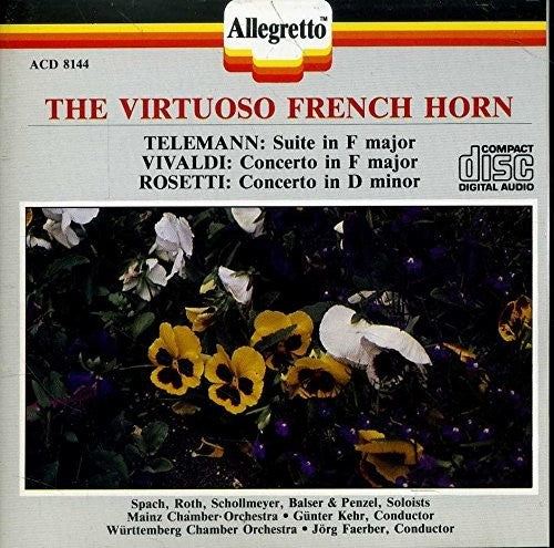 the album cover for Unknown Artist - Virtuoso French Horn