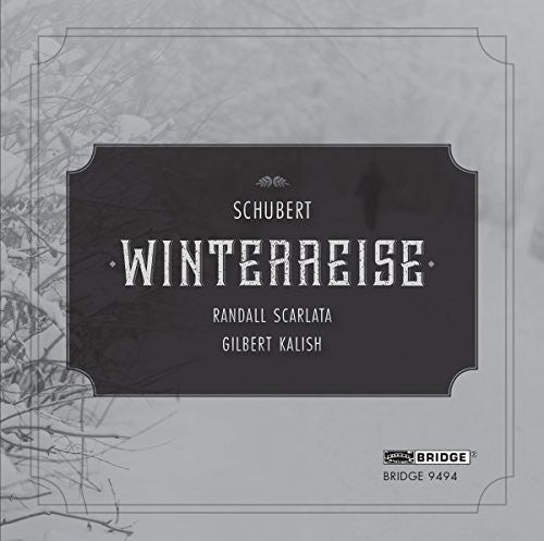 Scarlata / Kalish - Winterreise D 911 - Music CD