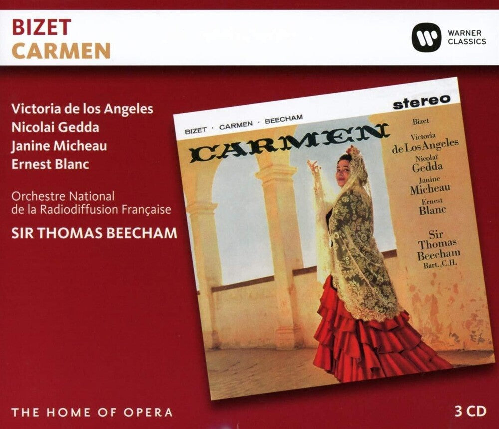 the album cover for De Los Victoria Angeles / Gedda,Nicolai - Bizet: Carmen
