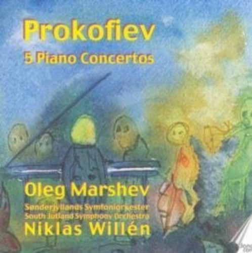 Marshev / South Jutland Symphony Orchestra - 5 Piano Concertos - Music CD