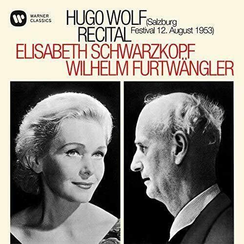Schwarzkopf,elisabeth / Furtwangler,wilhelm - Hugo Wolf Recital - Salzburg 12 / 08 / 1953 - Music CD