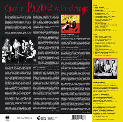 Charlie Parker - With Strings [Purple] Vinyl Record